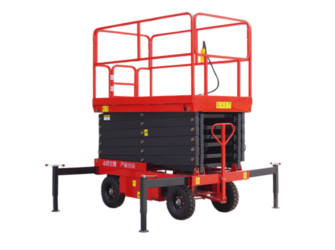 Hydraulic Mobile Semi- Electric Scissor