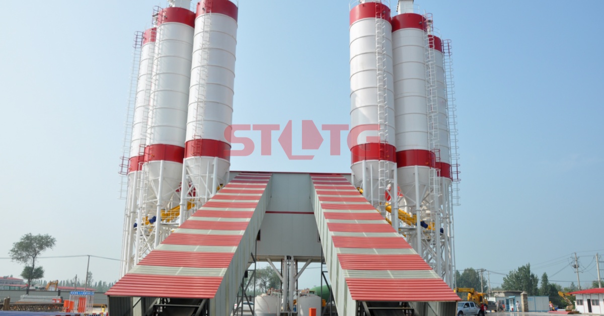 бетоносмесительный завод stltg HZS180